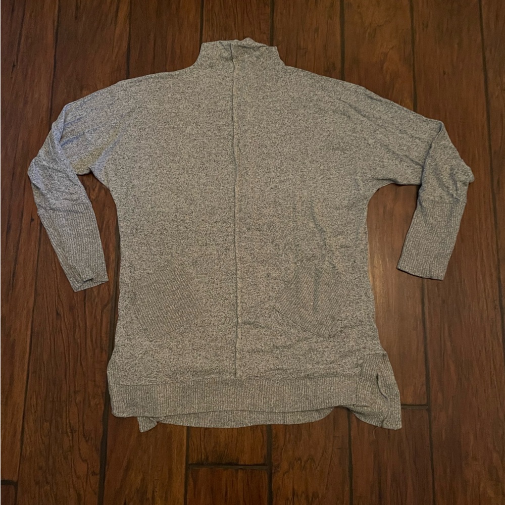 Gray Adyson Parker Mock-neck Sweater